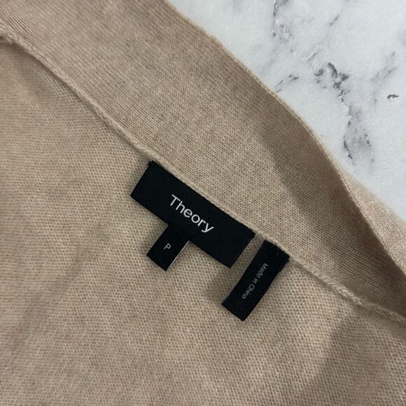 Theory Analiese O Open Front Cashmere Cardigan - Picture 5 of 6